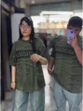 تیشرت balenciaga سایز بزرگ کد 3223